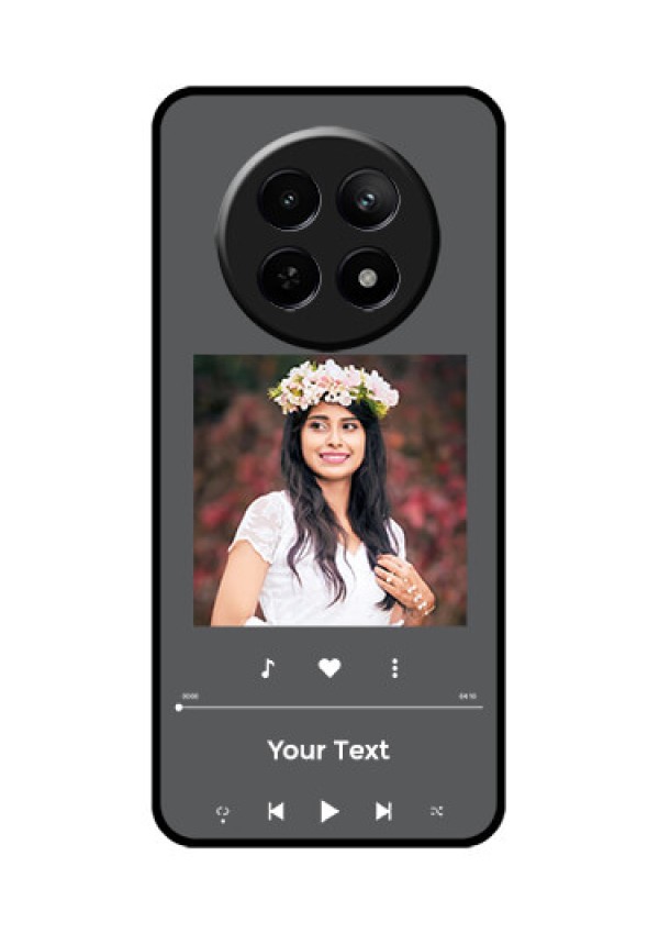 Realme 12 5G Custom Glass Phone Case - Play The Music Design