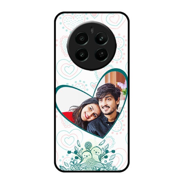 Realme 12 Plus 5G Custom Glass Phone Case - Premium Couple Design
