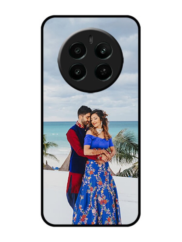 Custom Realme 12 Plus 5G Custom Glass Phone Case - Upload Full Picture Design