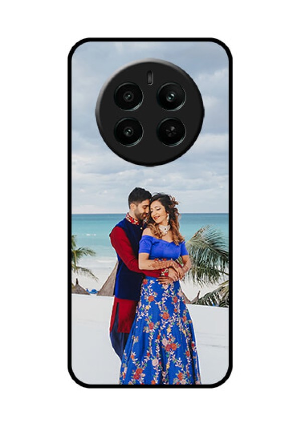 Realme 12 Plus 5G Custom Glass Phone Case - Upload Full Picture Design