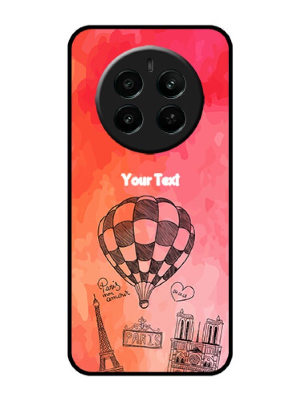 Custom Realme 12 Plus 5G Custom Glass Phone Case - Paris Theme Design