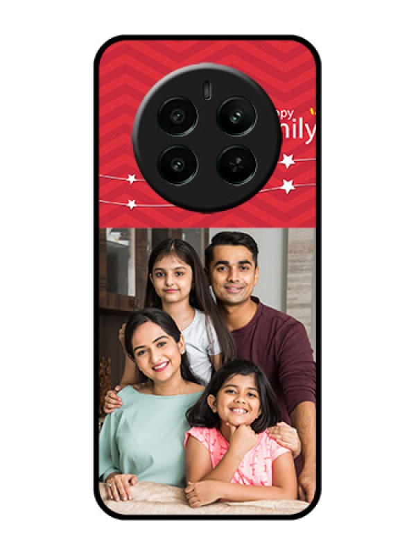 Custom Realme 12 Plus 5G Custom Glass Phone Case - Happy Family Design