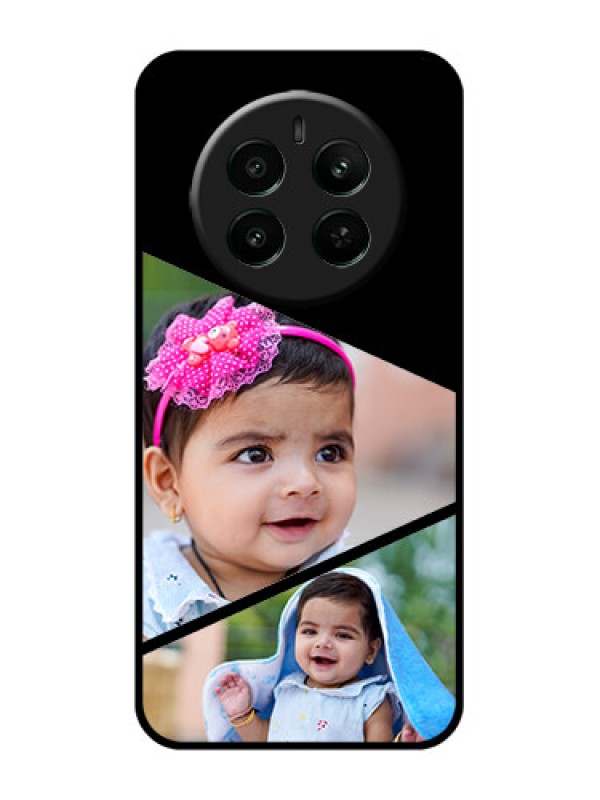 Custom Realme 12 Plus 5G Custom Glass Phone Case - Semi Cut Design