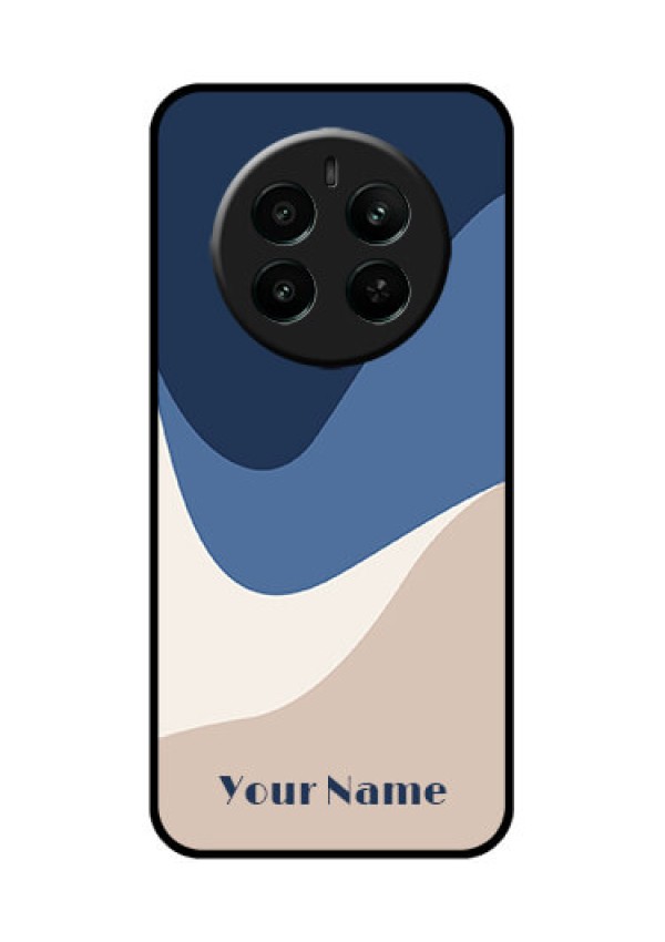 Realme 12 Plus 5G Custom Glass Phone Case - Abstract Drip Art Design