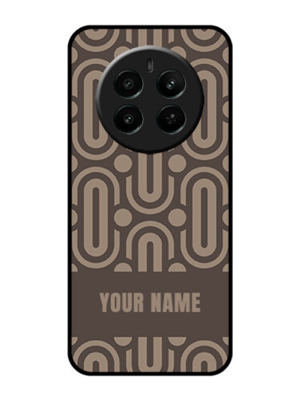 Custom Realme 12 Plus 5G Custom Glass Phone Case - Captivating Zero Pattern Design