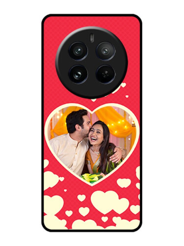 Custom Realme 12 Pro 5G Custom Glass Phone Case - Love Symbols Phone Cover Design