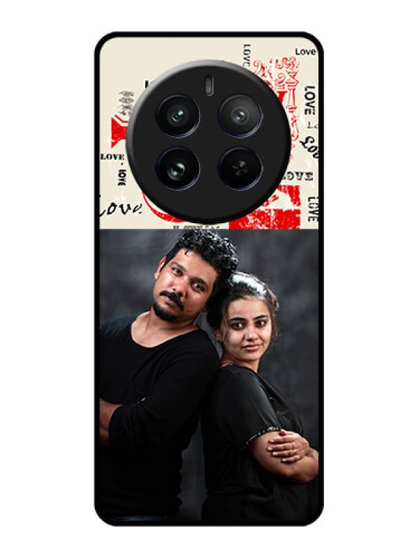Custom Realme 12 Pro 5G Custom Glass Phone Case - Trendy Love Design Case