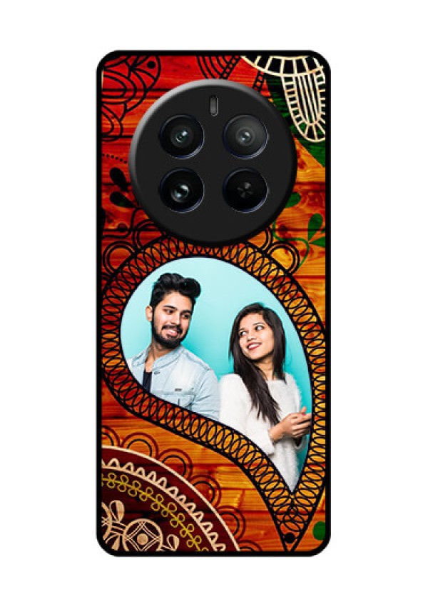 Realme 12 Pro 5G Custom Glass Phone Case - Abstract Colorful Design
