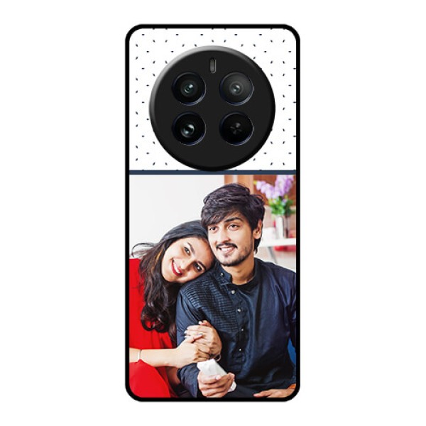 Realme 12 Pro 5G Custom Glass Phone Case - Premium Dot Design