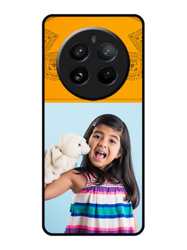 Custom Realme 12 Pro 5G Custom Glass Phone Case - Photo Wedding Design