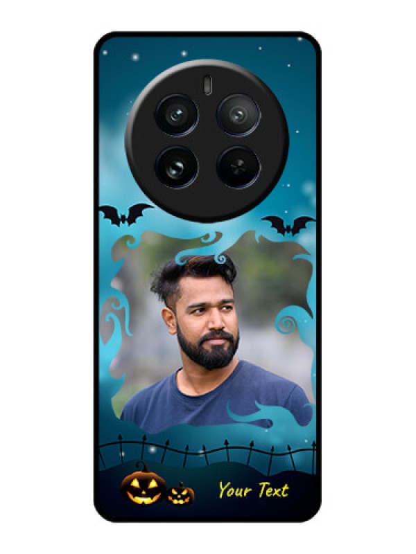 Custom Realme 12 Pro 5G Custom Glass Phone Case - Halloween Frame Design