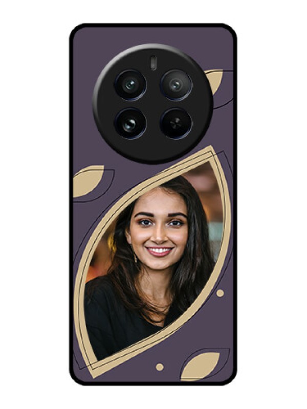 Custom Realme 12 Pro 5G Custom Glass Phone Case - Falling Leaf Design