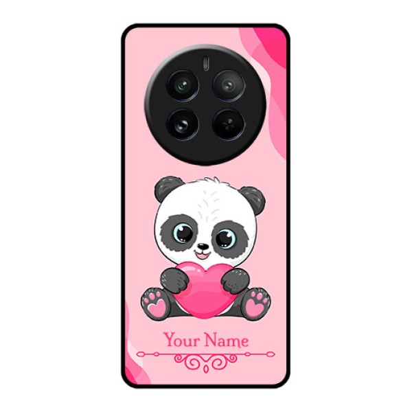 Realme 12 Pro 5G Custom Glass Phone Case - Cute Panda Design