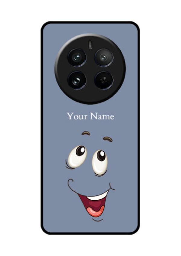 Realme 12 Pro 5G Custom Glass Phone Case - Laughing Cartoon Face Design