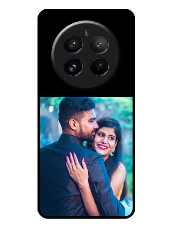 Custom Realme 12 Pro 5G Custom Glass Phone Case - Upload Full Picture With Custom Color Design