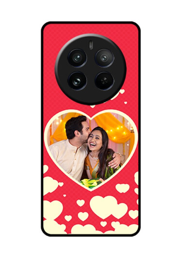 Realme 12 Pro Plus 5G Custom Glass Phone Case - Love Symbols Phone Cover Design