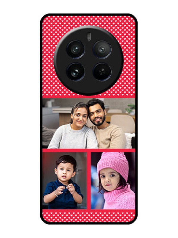 Custom Realme 12 Pro Plus 5G Custom Glass Phone Case - Bulk Photo Upload Design