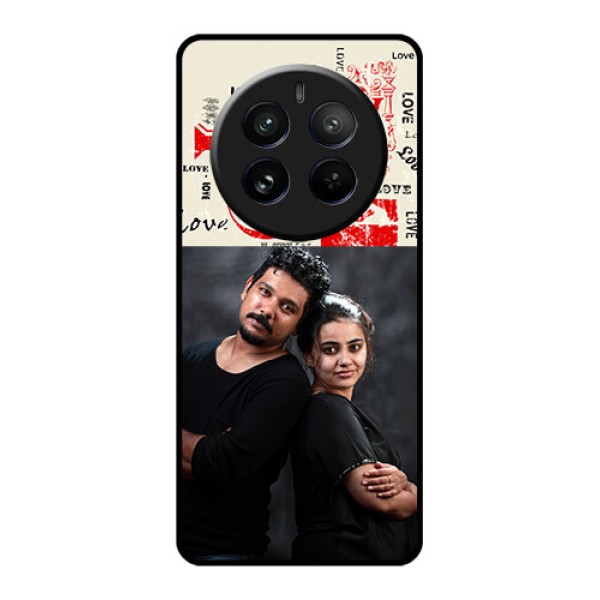 Realme 12 Pro Plus 5G Custom Glass Phone Case - Trendy Love Design Case Realme 12 Pro Plus 5G Custom Glass Phone Case - Trendy Love Design Case