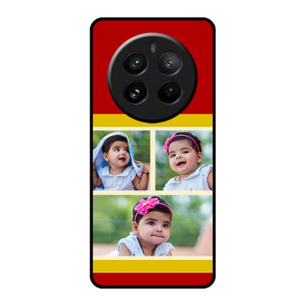 Realme 12 Pro Plus 5G Custom Glass Phone Case - Multiple Pic Upload Design Realme 12 Pro Plus 5G Custom Glass Phone Case - Multiple Pic Upload Design