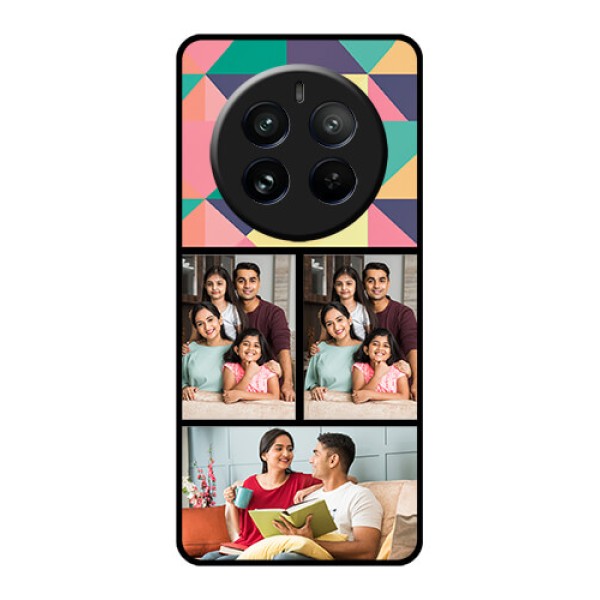 Realme 12 Pro Plus 5G Custom Glass Phone Case - Bulk Pic Upload Design
