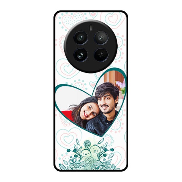 Realme 12 Pro Plus 5G Custom Glass Phone Case - Premium Couple Design Realme 12 Pro Plus 5G Custom Glass Phone Case - Premium Couple Design