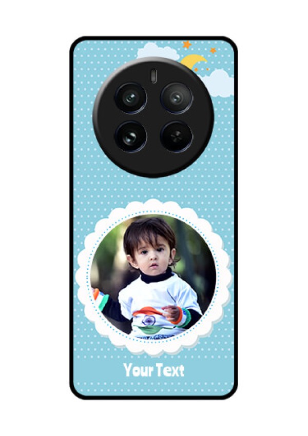 Realme 12 Pro Plus 5G Custom Glass Phone Case - Violet Pattern Design