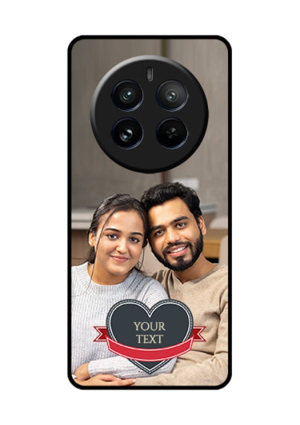 Realme 12 Pro Plus 5G Custom Glass Phone Case - Just Married Couple Design