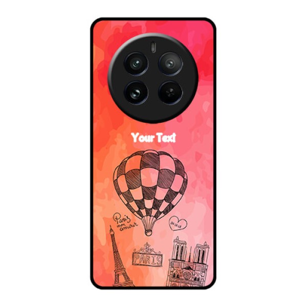 Realme 12 Pro Plus 5G Custom Glass Phone Case - Paris Theme Design