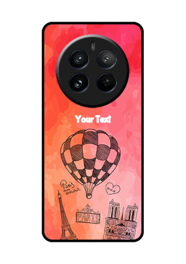 Realme 12 Pro Plus 5G Custom Glass Phone Case - Paris Theme Design