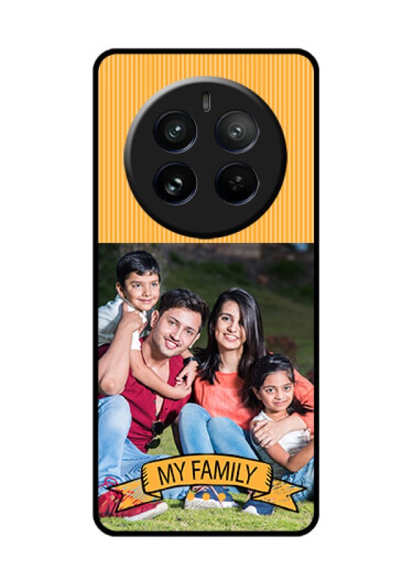 Realme 12 Pro Plus 5G Custom Glass Phone Case - My Family Design