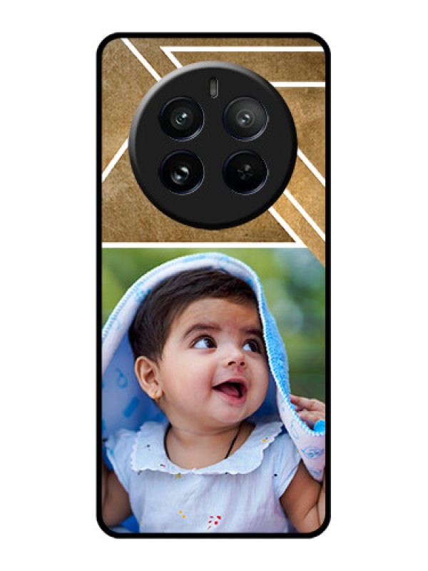 Custom Realme 12 Pro Plus 5G Custom Glass Phone Case - Gradient Abstract Texture Design