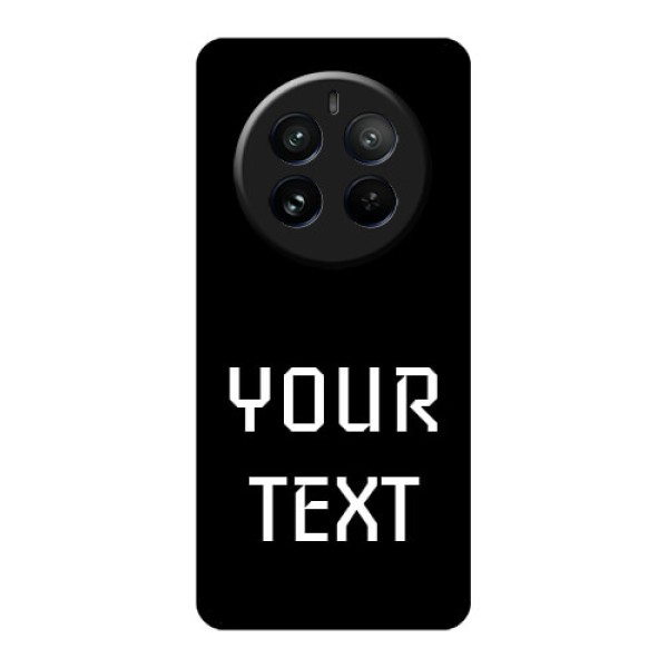 Realme 12 Pro Plus 5G Custom Glass Phone Case - Your Name Design