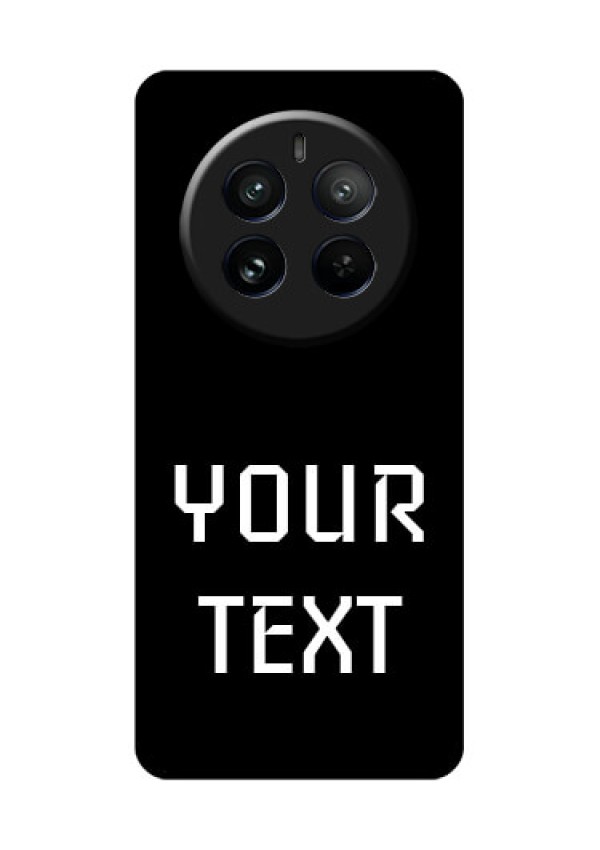 Realme 12 Pro Plus 5G Custom Glass Phone Case - Your Name Design