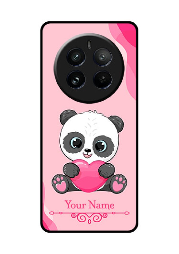 Realme 12 Pro Plus 5G Custom Glass Phone Case - Cute Panda Design