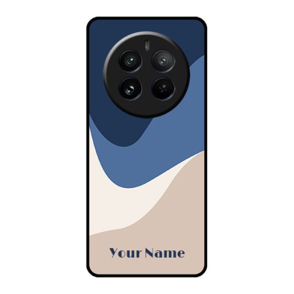 Realme 12 Pro Plus 5G Custom Glass Phone Case - Abstract Drip Art Design