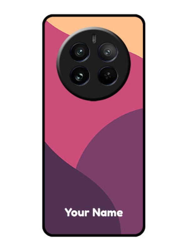 Custom Realme 12 Pro Plus 5G Custom Glass Phone Case - Mixed Multi - Colour Abstract Art Design