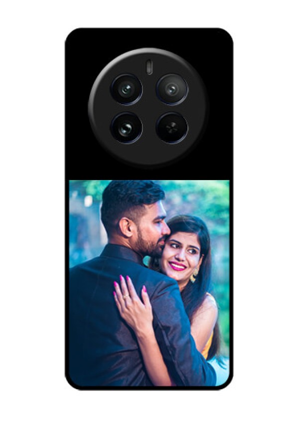 Realme 12 Pro Plus 5G Custom Glass Phone Case - Upload Full Picture With Custom Color Design