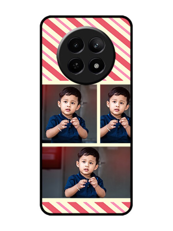 Custom Realme 12X 5G Custom Glass Phone Case - Picture Upload Mobile Case Design