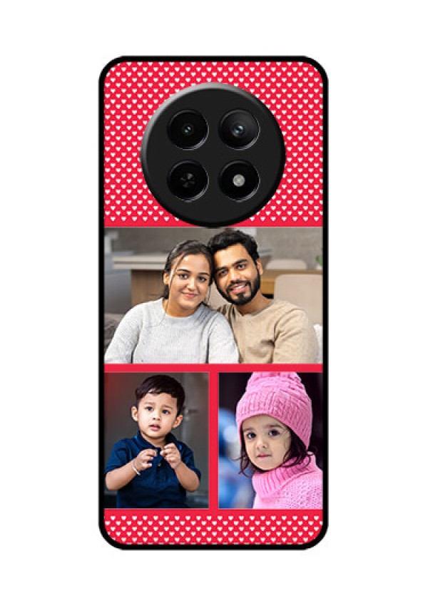 Realme 12X 5G Custom Glass Phone Case - Bulk Photo Upload Design