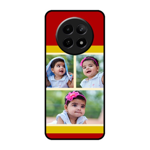 Realme 12X 5G Custom Glass Phone Case - Multiple Pic Upload Design Realme 12X 5G Custom Glass Phone Case - Multiple Pic Upload Design
