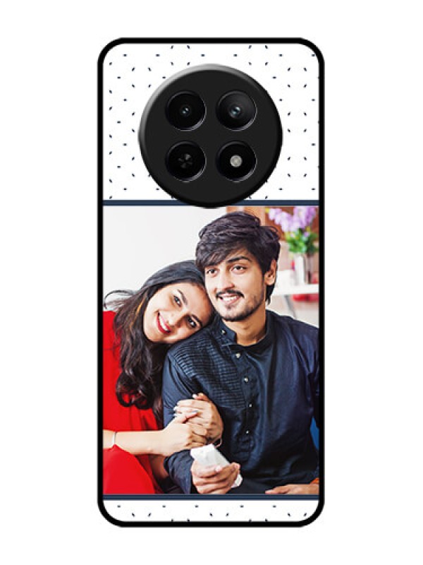 Custom Realme 12X 5G Custom Glass Phone Case - Premium Dot Design