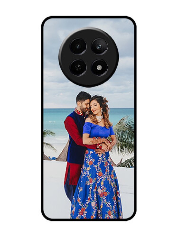 Custom Realme 12X 5G Custom Glass Phone Case - Upload Full Picture Design