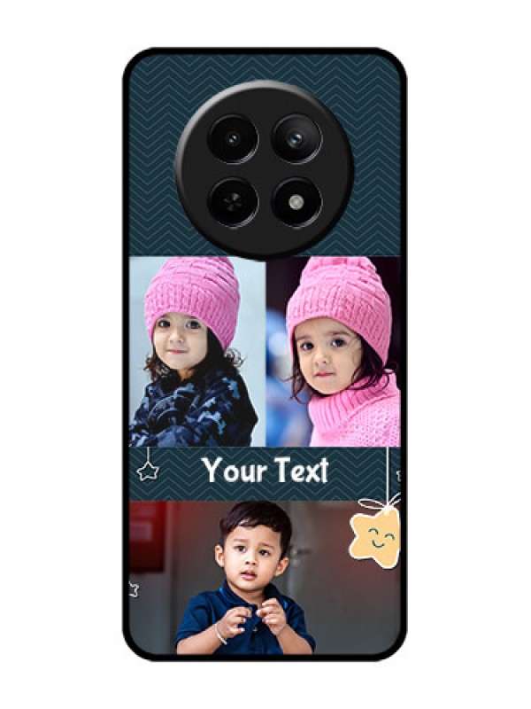 Custom Realme 12X 5G Custom Glass Phone Case - Hanging Stars Design