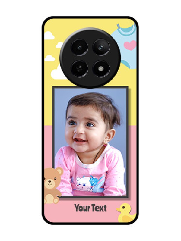 Custom Realme 12X 5G Custom Glass Phone Case - Kids 2 Color Design