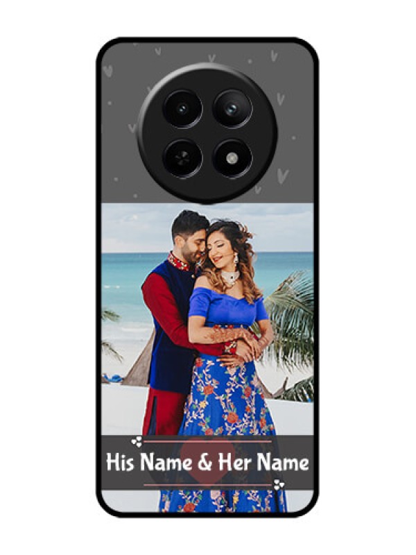 Custom Realme 12X 5G Custom Glass Phone Case - Buy Love Design With Photo Online