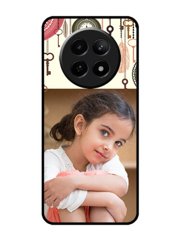 Custom Realme 12X 5G Custom Glass Phone Case - Boho Style Design