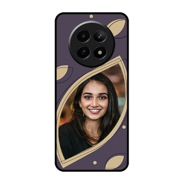 Realme 12X 5G Custom Glass Phone Case - Falling Leaf Design