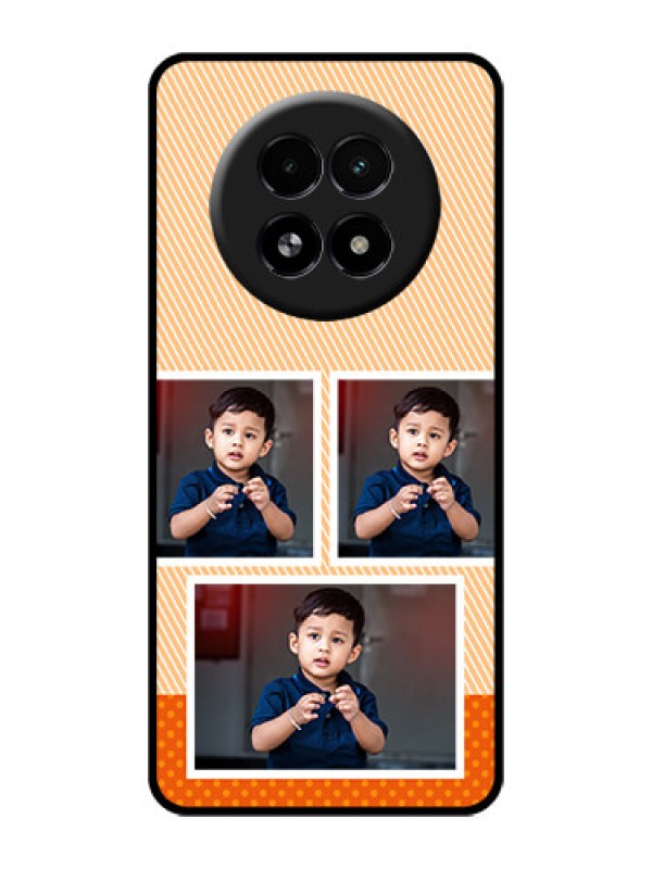 Custom Realme 13 5G Custom Glass Phone Case - Bulk Photos Upload Design