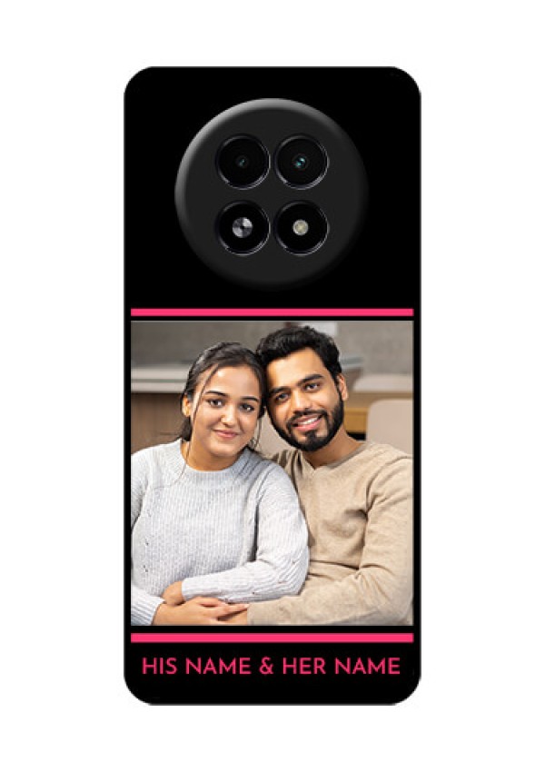 Realme 13 5G Custom Glass Phone Case - With Add Text Design