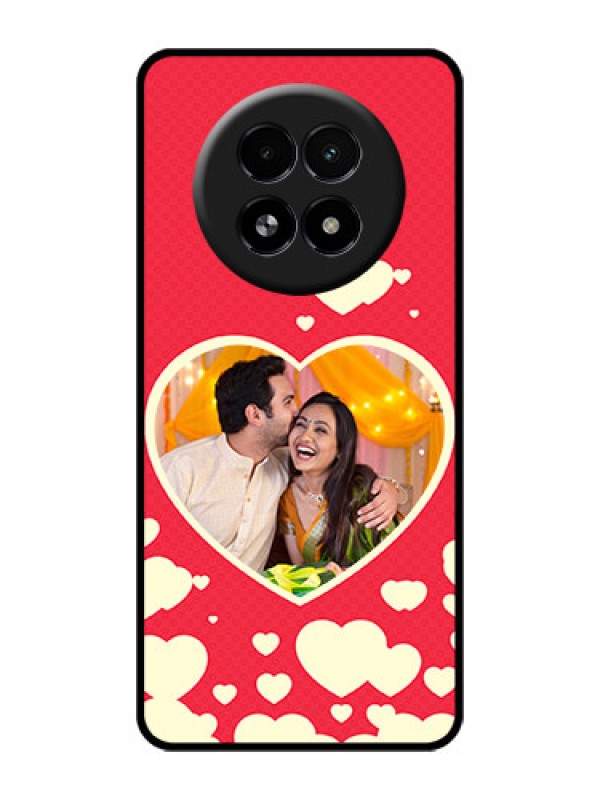 Custom Realme 13 5G Custom Glass Phone Case - Love Symbols Phone Cover Design
